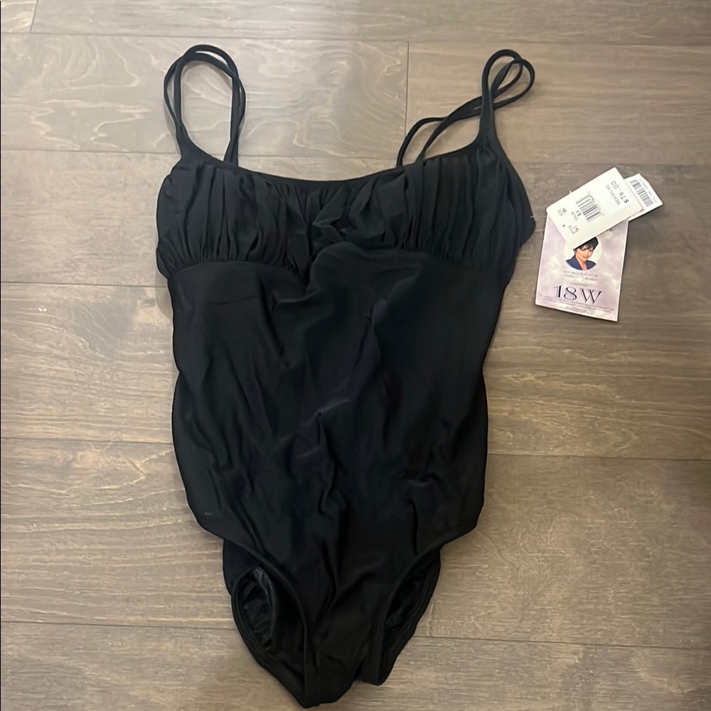 Delta Burke 18W Swimsuit NWT